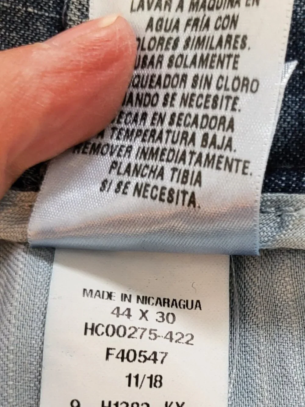 NWT Haggar Premium Stretch Denim 44x30